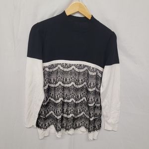 Lace sweater